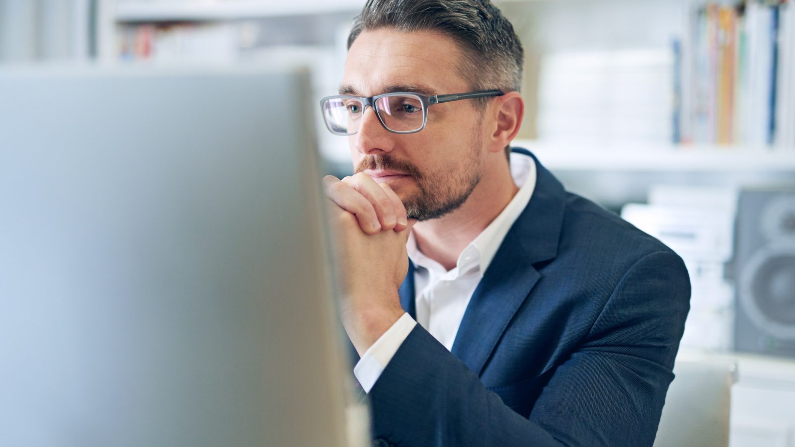 IT leader assessing AI security risk in his organization